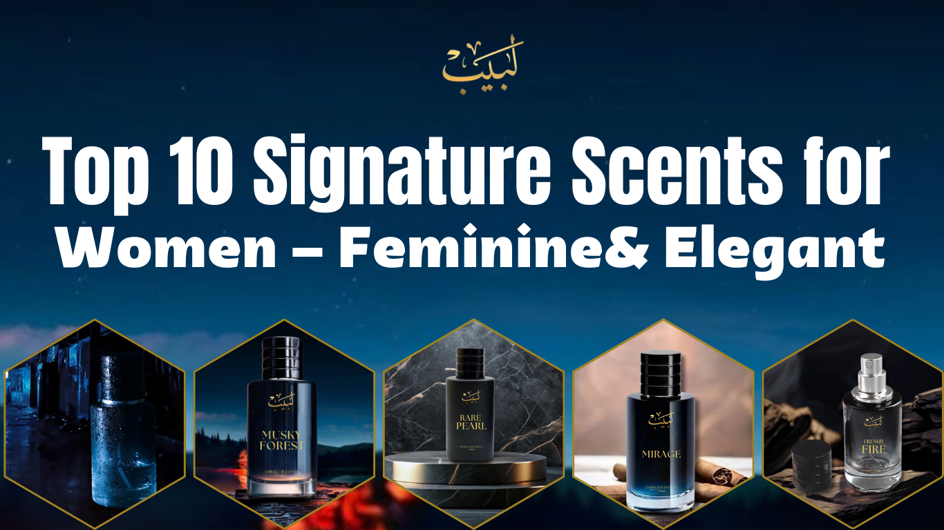 "Top 10 Signature Scents for Women – Feminine & Elegant | Best Women's Perfumes by Labaib"