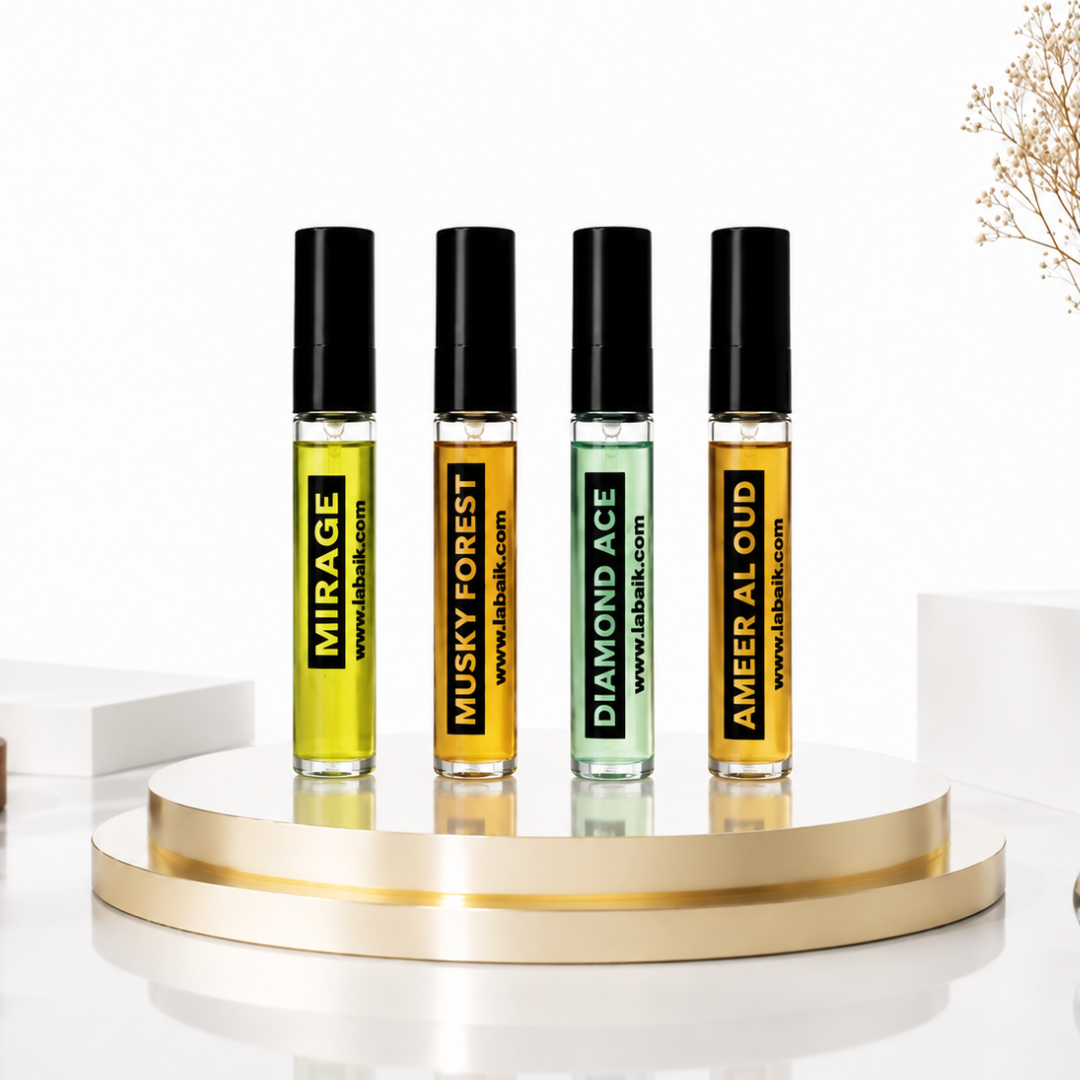Labaib Pack of 4 Perfume Testers