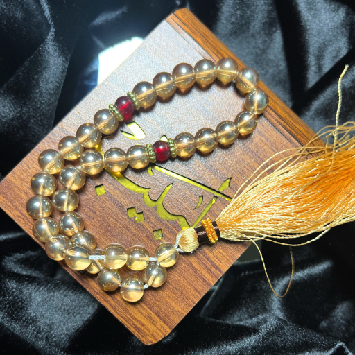 Elegant Golden Beads Tasbeeh designed for graceful prayer and daily zikr