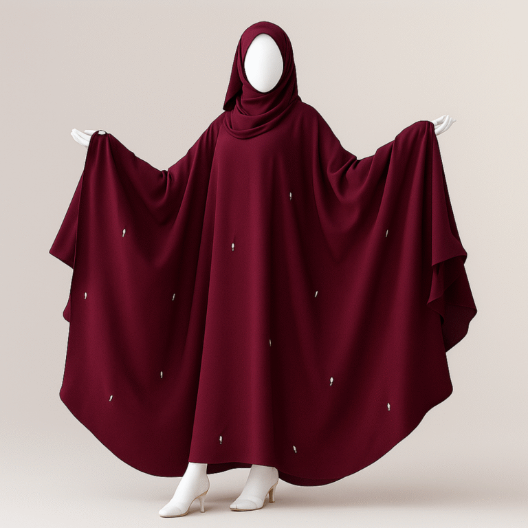 Labaib Royal Butterfly Abaya