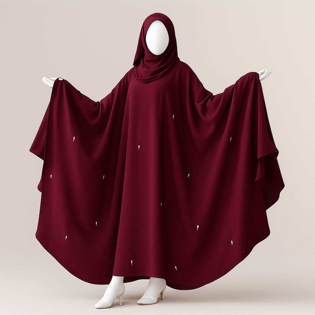 Labaib Royal Butterfly Abaya