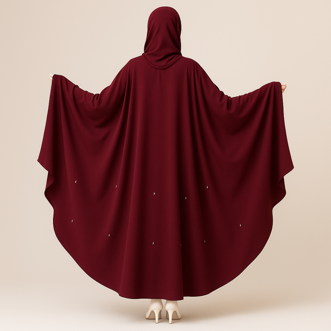 Labaib Royal Butterfly Abaya