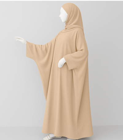 Beige Kaftan Abaya