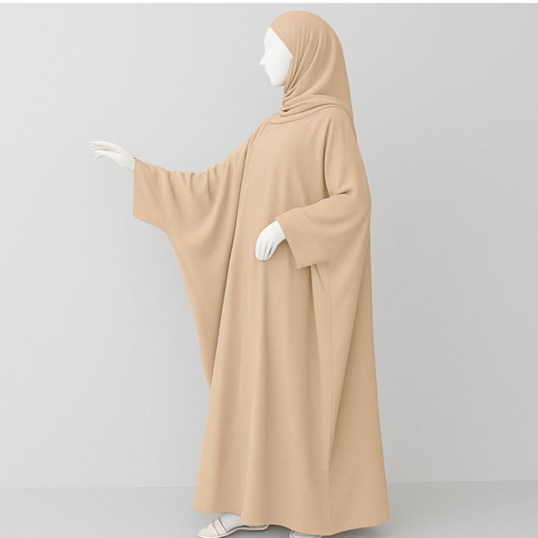 Beige Kaftan Abaya