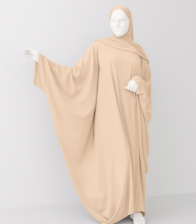 Beige Kaftan Abaya