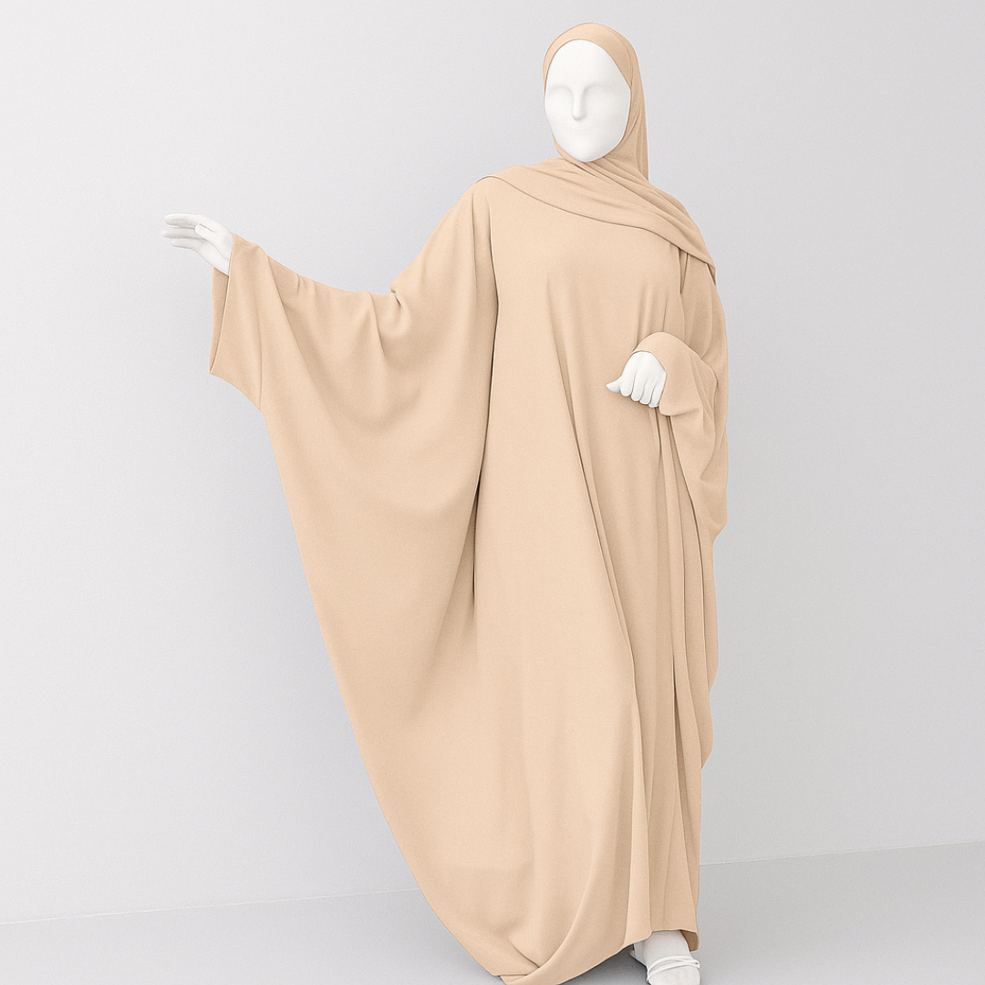 Beige Kaftan Abaya