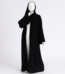 Black Open Abaya