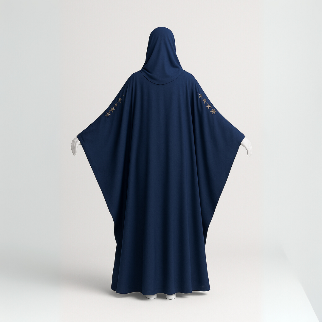 Blue Mirage Kaftan Abaya