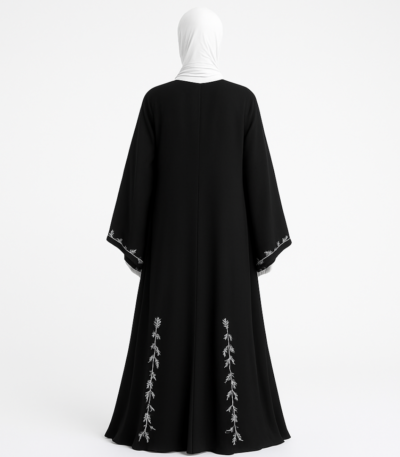 Chiffon Embroidered Abaya