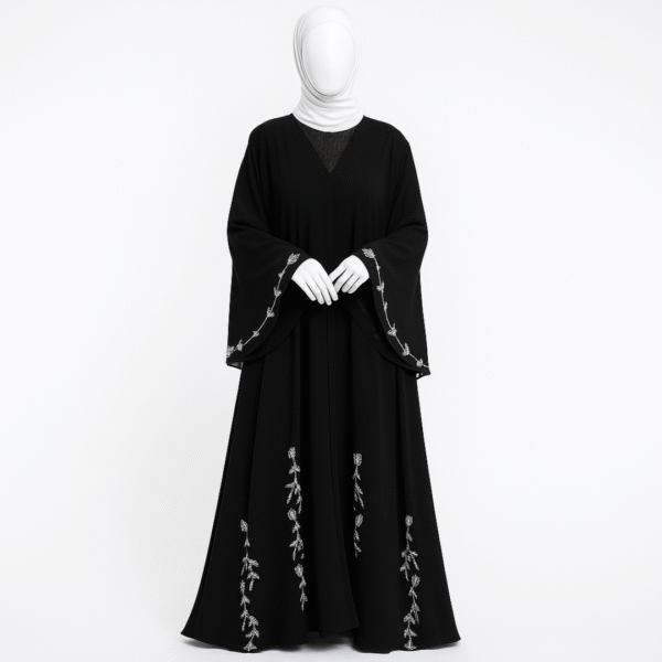Chiffon Embroidered Abaya