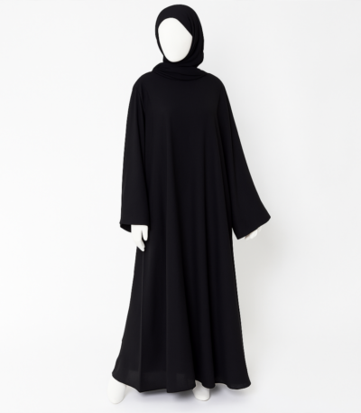 Classic Black Kaftan Abaya