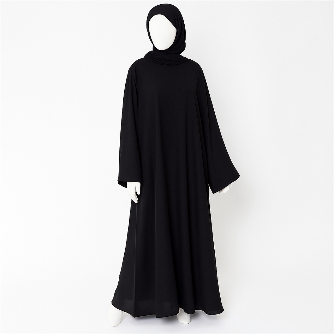 Classic Black Kaftan Abaya