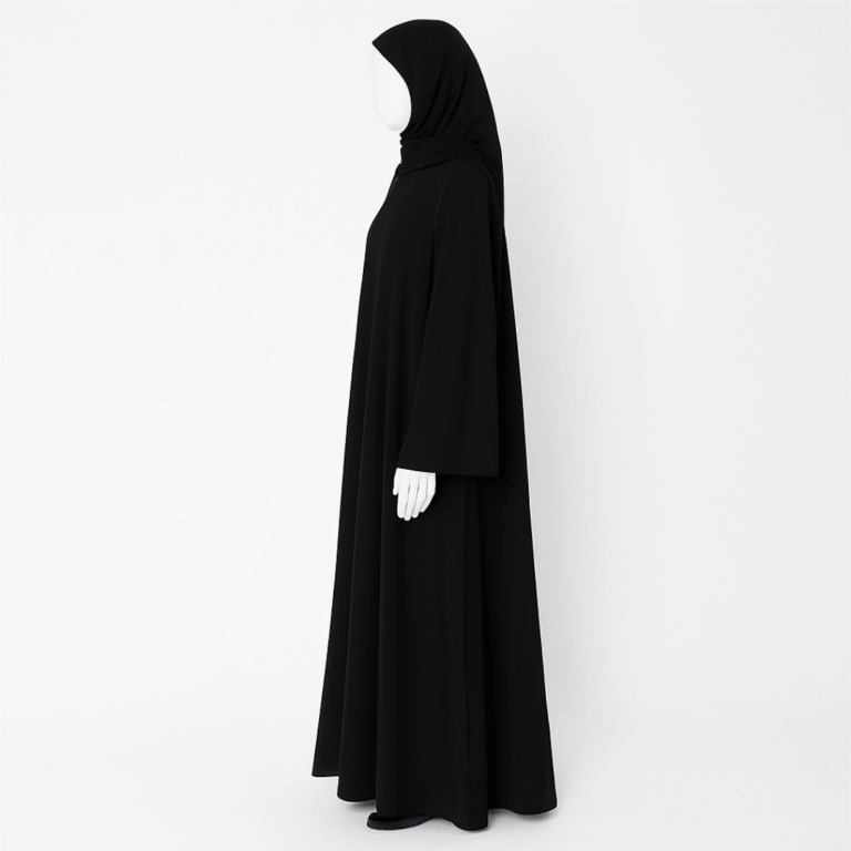 Classic Black Kaftan Abaya