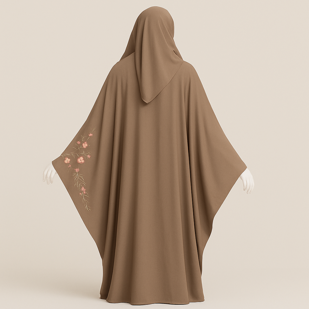 Modern Embroidered Abaya