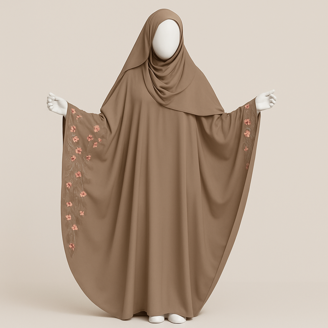 Modern Embroidered Abaya