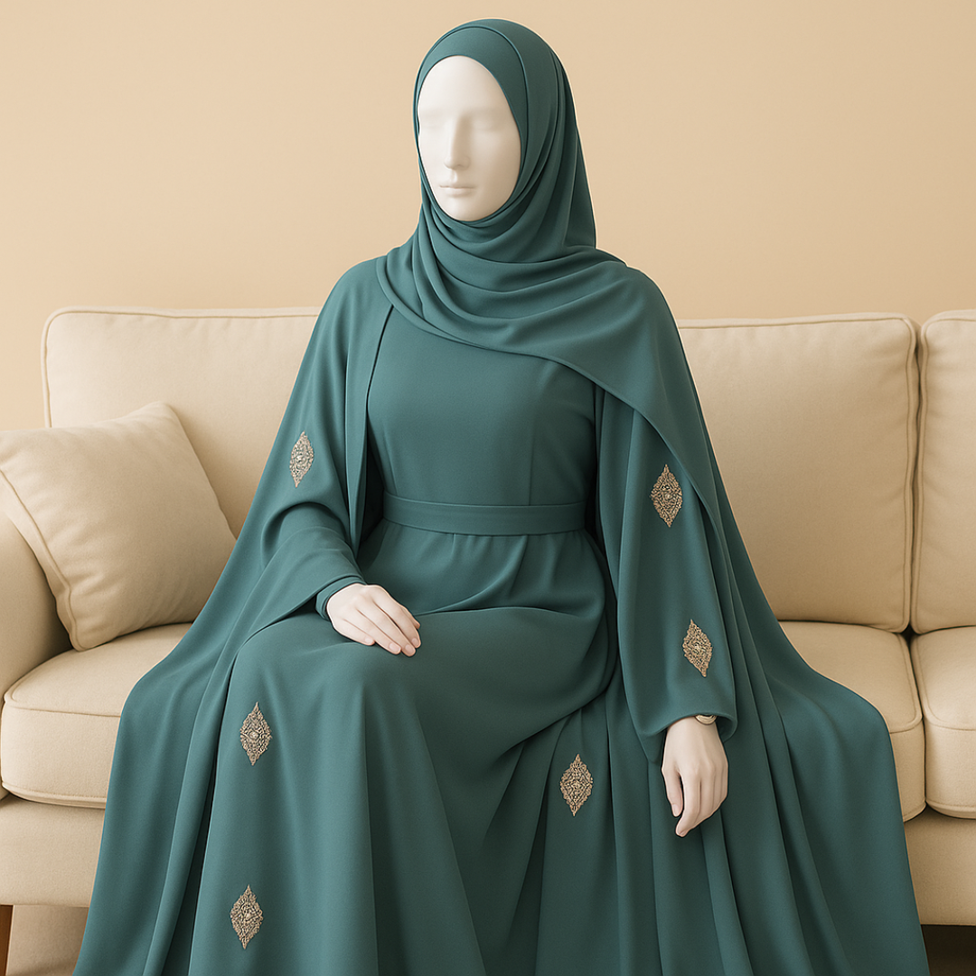 Royal Flow Cape Abaya