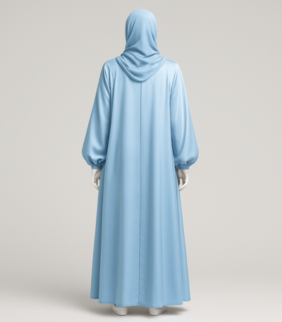 Silk Arabic Abaya