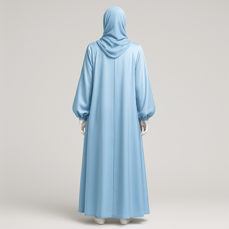 Silk Arabic Abaya