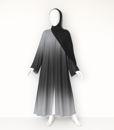 Soft Glow Chiffon Abaya