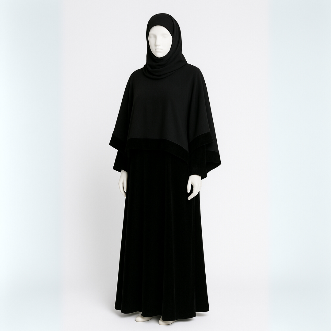 Velvet Breeze Cape Abaya